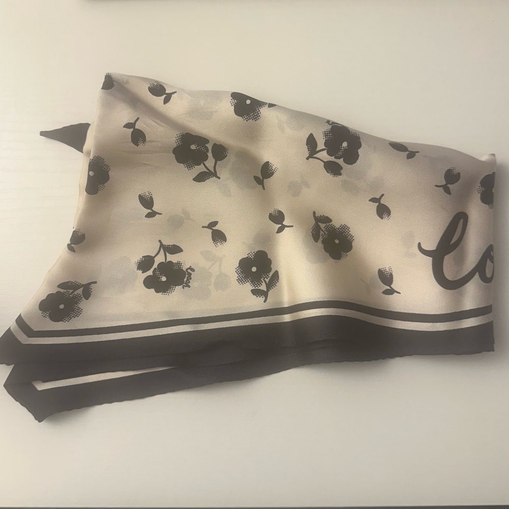 Coach Diamond Shaped Scarf